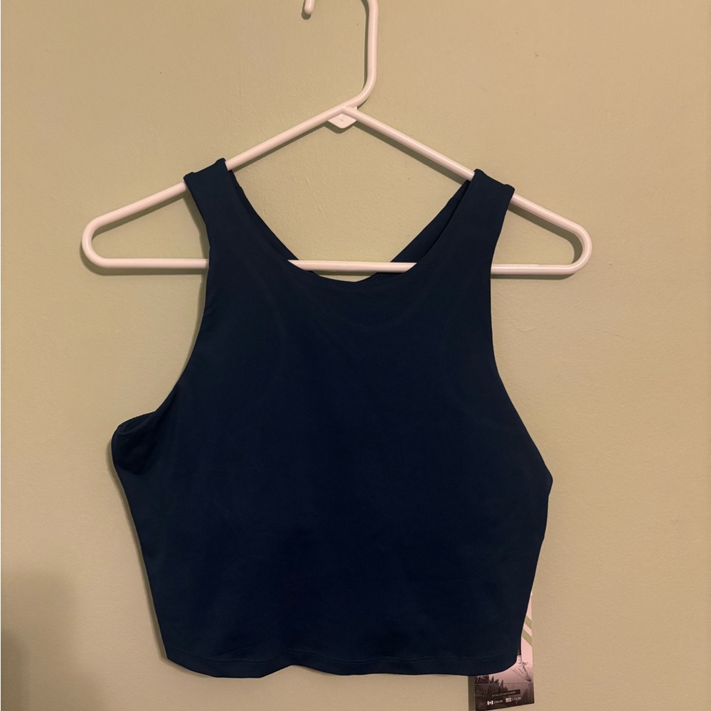 🌿10/$10🌿T.J.Maxx Deep Blue Women's Crop Top Size M
